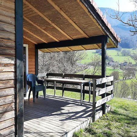 Chalet Du Camping La Porte St Martin Saint-Martin-en-Vercors Bagian luar foto
